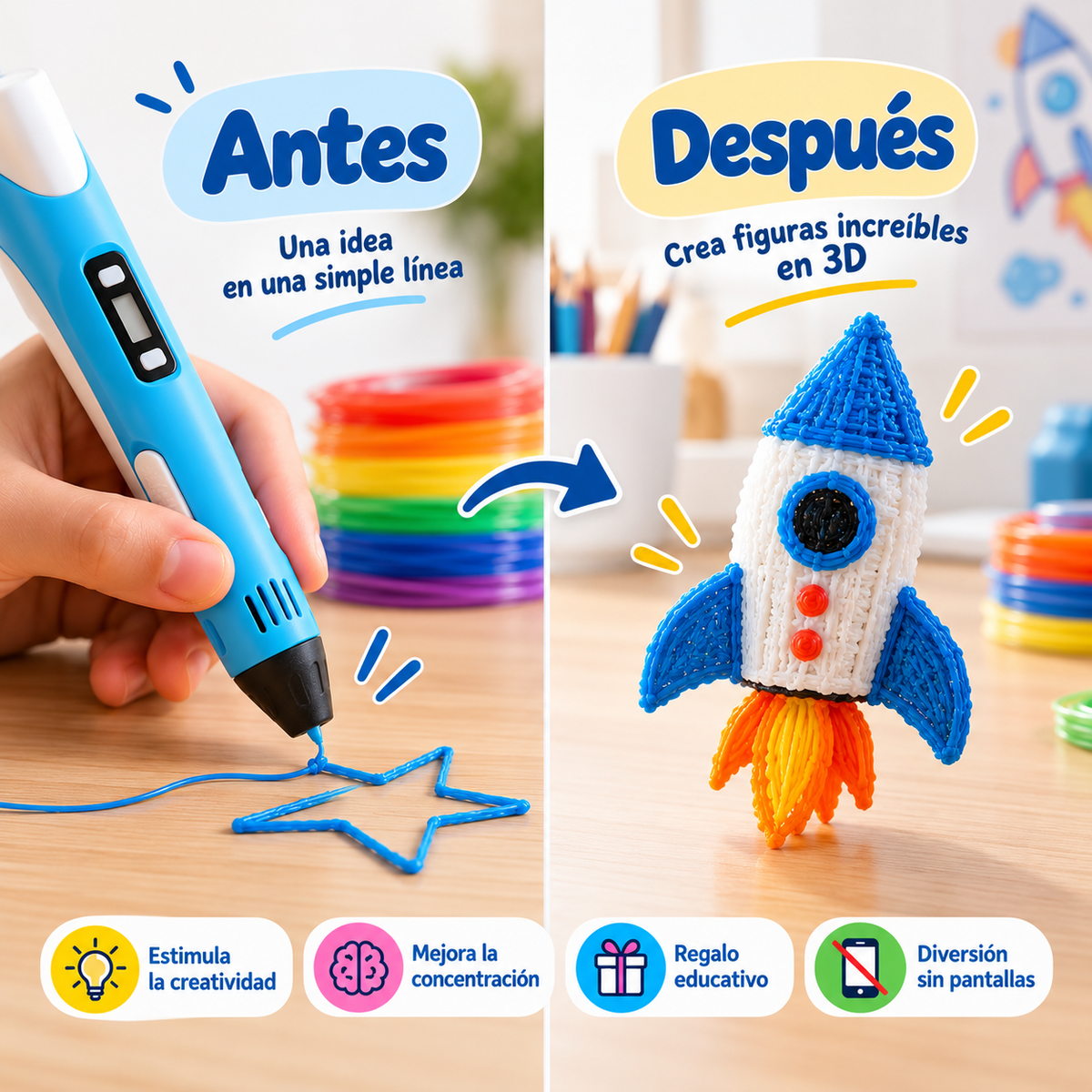 Bolígrafo Creador 3D Pimbalia™